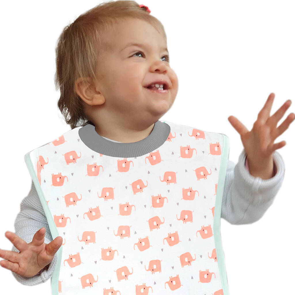Clever Pullover Training Bib Elephants By Budhi Budha By Budhi Budha