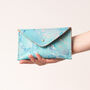 Personalised Marbled Leather Purse, thumbnail 2 of 12