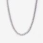 Silver Pearl Necklace, thumbnail 5 of 6