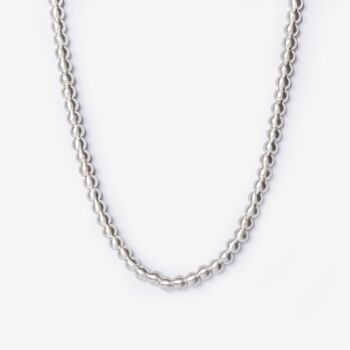 Silver Pearl Necklace, 5 of 6