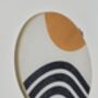 Abstract Wall Decor Hoop, Mid Century Wall Hangings, thumbnail 2 of 3