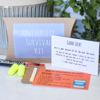 University Survival Kit Humorous Gift Set, 4 of 6