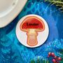 Personalised Mushroom Coaster, thumbnail 1 of 4