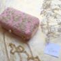 Amana Blush Pink Velvet Embroidered Clutch, thumbnail 3 of 3