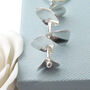 Sterling Silver Single Eucalyptus Necklace, thumbnail 9 of 12