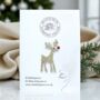 Reindeer Rhinestone Christmas Brooch Pin, thumbnail 1 of 8