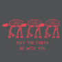 'May The Forth Be With You' Scottish Tshirt, thumbnail 3 of 3