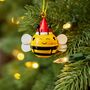 Bee Hanging Bell Decoration, thumbnail 1 of 6