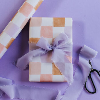 Pastel Check Gift Wrap – Colourful Wrapping Paper For Birthdays, Weddings, Anniversaries, Baby Showers And Christmas, 4 of 7