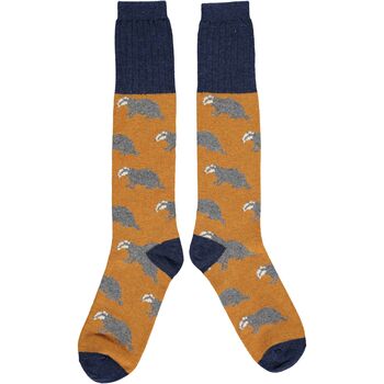 Men's Soft Lambswool Knee Socks, 7 of 8