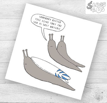 Personalised Funny Slugs 'R Us Gift Cards, 6 of 10