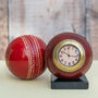 Vintage Cricket Ball Clock, thumbnail 2 of 3