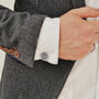 Personalised Hidden Photo And Message Twist Cufflinks, thumbnail 3 of 7