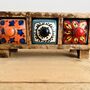 Mini Wooden Three Drawer Ceramic Chest Trinket Box, thumbnail 6 of 10