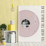 'Our First Dance' Personalised Song Lyrics Art Print, thumbnail 5 of 11