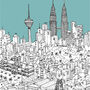 Personalised Kuala Lumpur Print, thumbnail 2 of 9