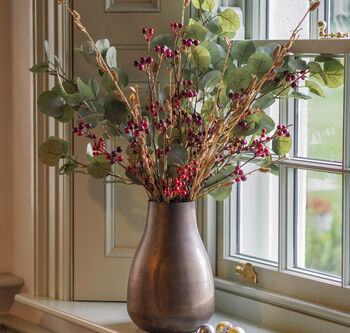 Festive Cheer | Faux Winter Red Berry Arrangement, 3 of 5