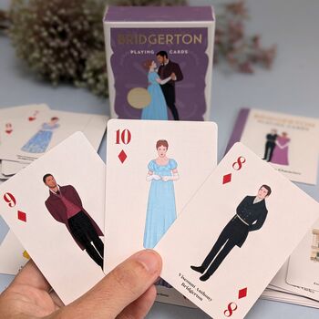 Official Bridgerton Playing Cards, 2 of 4