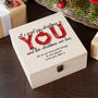 Personalised Couple's Romantic Christmas Eve Box, thumbnail 2 of 11