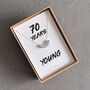 70th Birthday Necklace In Sterling Silver, thumbnail 6 of 7