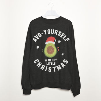 Avo Yourself A Merry Christmas Women's Sweatshirt, 2 of 3