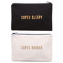 Super Sleepy / Super Woman Double Sided Pouch, thumbnail 5 of 5