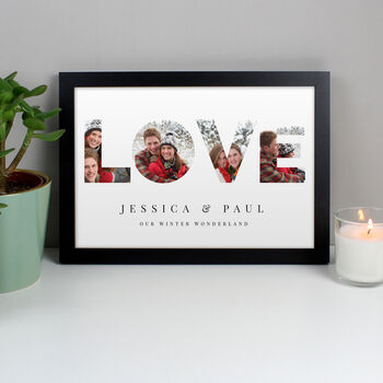 Personalised Photo Love Framed Print, 9 of 10