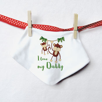 I Love My Daddy/Mummy/Sibling Baby Vest, 4 of 4