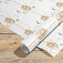 Noah's Ark Christening Wrapping Paper, thumbnail 2 of 6