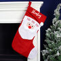 Personalised Hanging Santa Christmas Stocking, thumbnail 3 of 3