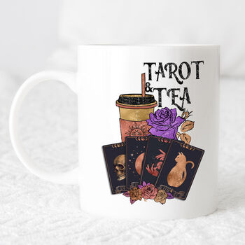 Funny Tea And Tarot Mug, 2 of 4