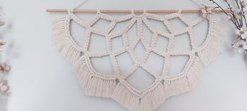 Macrame Half Mandala Wall Hanging, 5 of 5