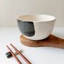 Handmade Bowl With Chopstick Rest And Chopsticks, thumbnail 4 of 5
