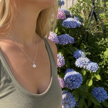 Sterling Silver Shell Necklace, 5 of 10
