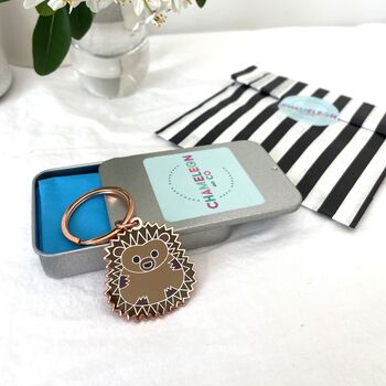 Hedgehog Keyring Or Bag Charm, 2 of 4
