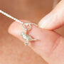Sterling Silver Robin Pendant Necklace, thumbnail 1 of 6