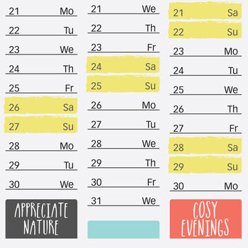 2026 Wall Planner A2, 4 of 5