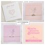 Bride To Be Luxury Gift Hamper With Prosecco And Personalised Candle, thumbnail 4 of 4