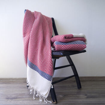 Handwoven Cotton Soft Throw, 9 of 12