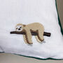 Children's Rainforest Embroidered Nursery Cushion, thumbnail 6 of 8