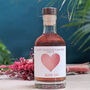 Personalised Valentines Flavoured Gin With Music, thumbnail 2 of 6