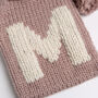 Monogram Hot Water Bottle Cover Knitting Kit Merino, thumbnail 4 of 9