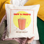 Personalised Couple's Movie Night Cushion, thumbnail 1 of 3