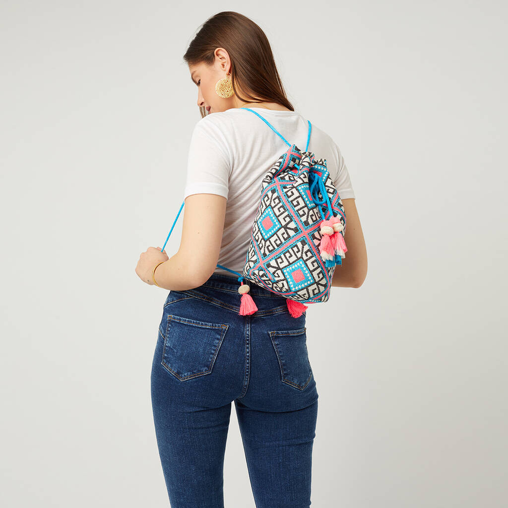 Boho Festival Backpack By Ashiana London