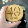 Personalised Big Age Bamboo Bottle Opener Coaster, thumbnail 3 of 8