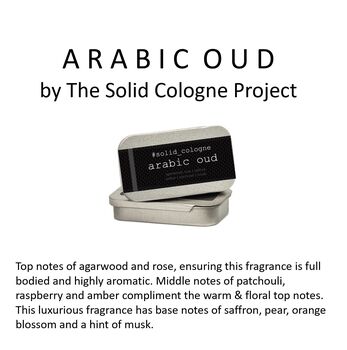 Arabic Oud Solid Cologne Made In Scotland, 2 of 6