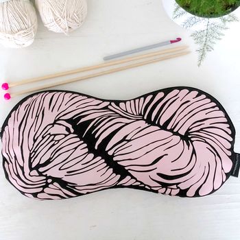 Knitting Gift, Pink Knitting Bag Or Crochet Bag, 6 of 7