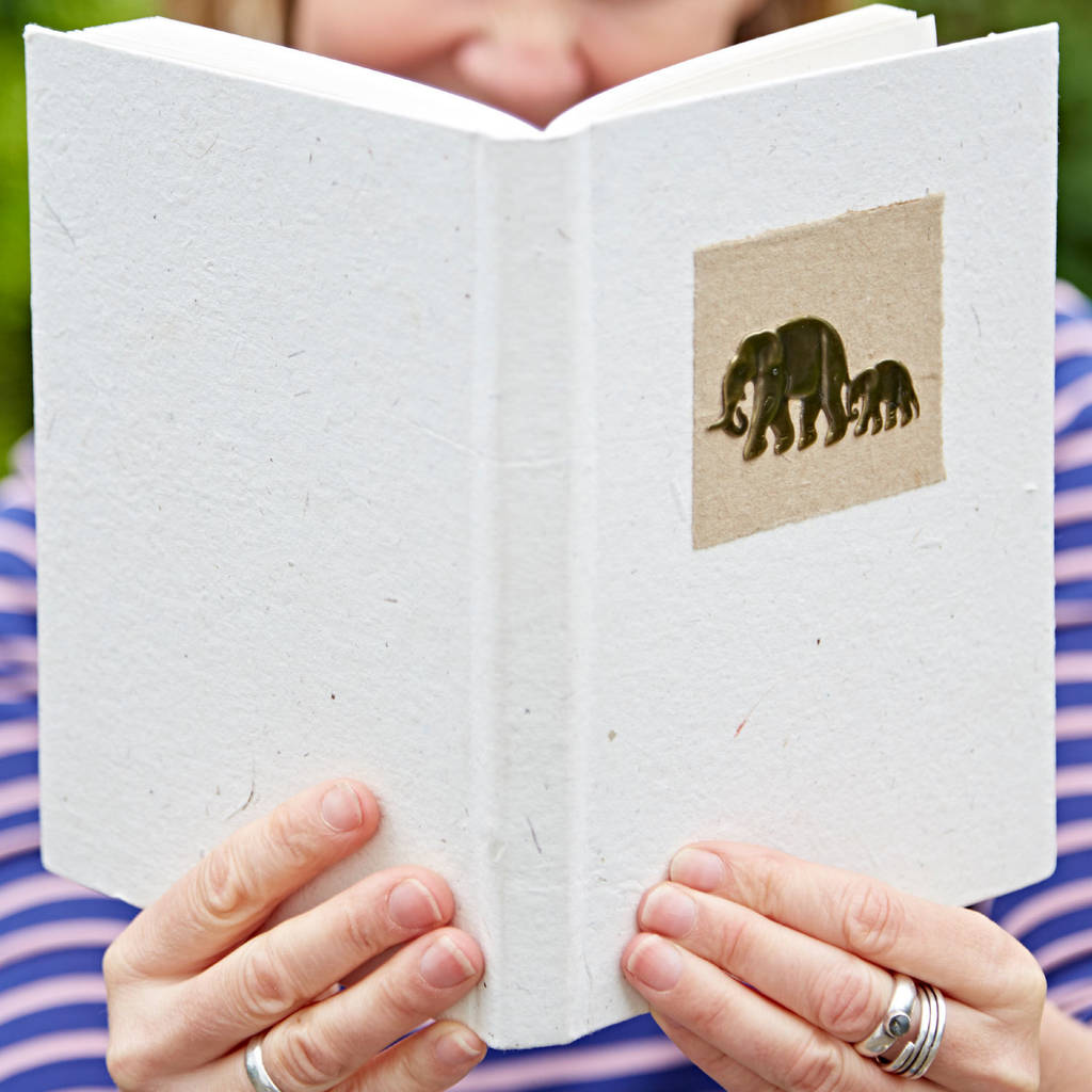 Handcrafted Elephant Dung Notebooks By Paper High