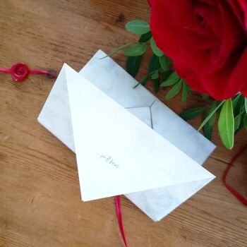 Personalised Origami Valentine Love Letter Photo Gift, 7 of 8