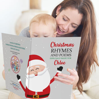 Christmas Carols, Nursery Rhymes And Personalised Poems Book, 2 of 9